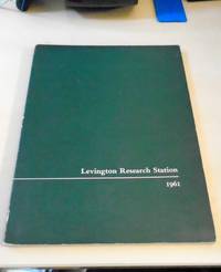Levington Research Station, 1961 by J. A. Storrow (foreword) - Paperback - First Edition - 1961 - from Dreadnought Books (SKU: 28966)