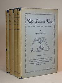 The Pyramid Texts in Translation and Commentary, I-IV. [FOUR VOLUMES]. by Mercer, Samuel A. B - 1952