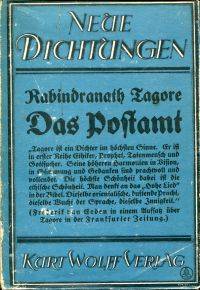 Das Postamt. by Tagore, Rabindranath - 1922 