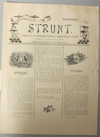 Strunt. Organ för de skinande bröder i Logen…