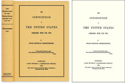 The Constitution of the United States Compared With Our Own