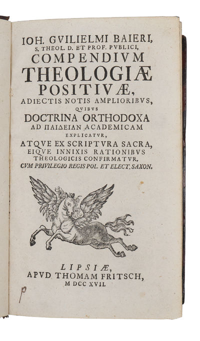 Compendium Theologiae Positivae, Adiectis Notis Amplioribus, Quibus Doctrina Orthodoxa Ad Paideian Academicam Explicatur. (photo 2)