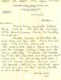 AUTOGRAPH LETTER SIGNED (ALS) to his wife