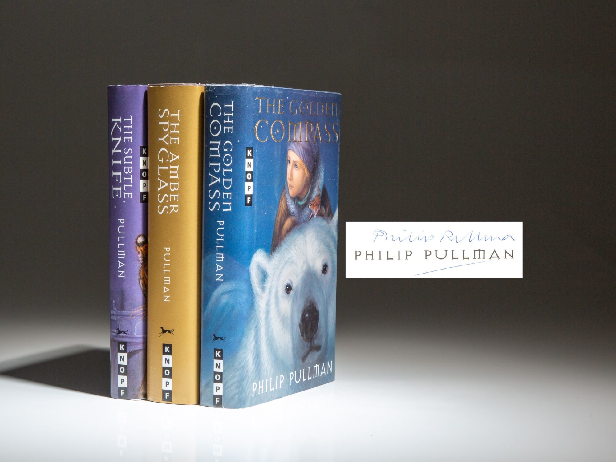 His Dark Materials Trilogy; The Golden Compass, The Subtle Knife, The