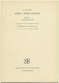 Sång i förtvivlan. Tolkad från franskan efter…