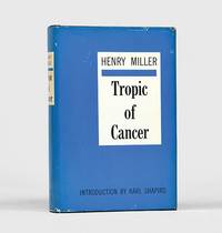 Tropic of Cancer. by MILLER, Henry - 1961