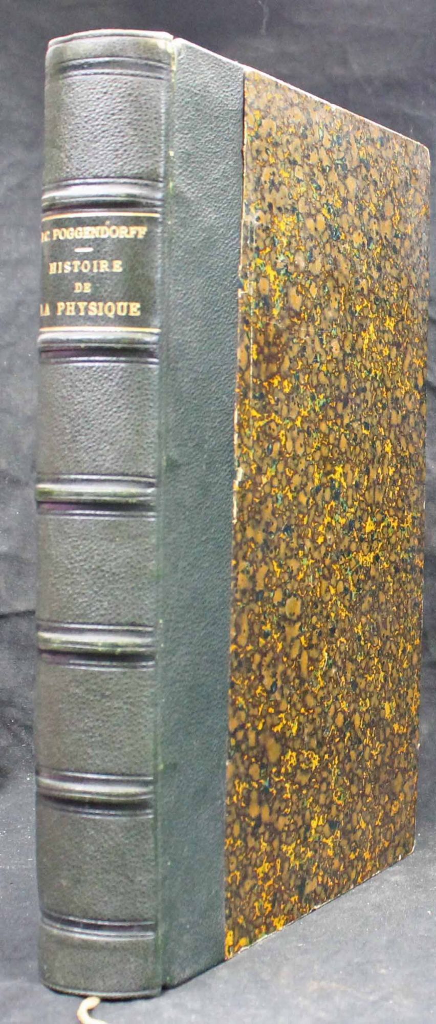 Histoire De La Physique Cours Fait A L Universita C De Berlin By J C Poggendorff From Hugues De Latude Sku 363