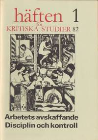 Häften för kritiska studier 1 1982.