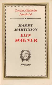 Elin Wägner. Inträdestal i Svenska akademien.