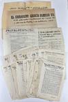 [Large Group of Broadside Decrees Issued by the State Government of Puebla During the Mid-19th Century]