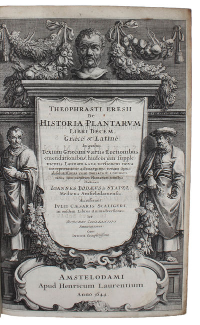 De historia plantarum libri decem. Graecè &…