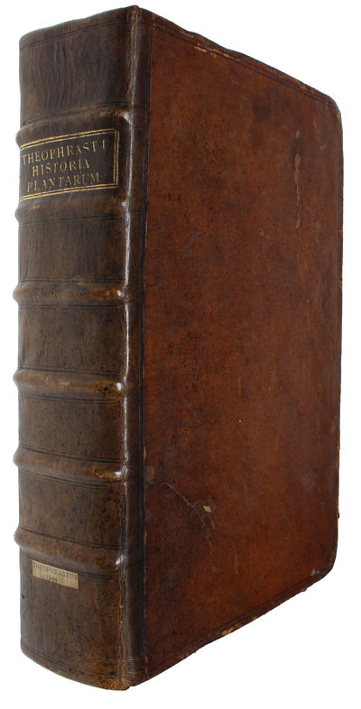 De historia plantarum libri decem. Graecè & Latinè. Textum Graecum variis Lectionibus, emendationibus, hiulcorum supplementis: Latinam Gazae versionem nova  interpretatione ad margines: totum Opus absolutissimis cum Notis, tum Commentariis: item rario... - [THE MOST IMPORTANT BOTANICAL WORK OF THE 17TH CENTURY] (photo 3)