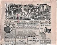 cover of THE NATIONAL STOCKMAN AND FARMER, Vol. XVI, No. 22, September 15, 1892