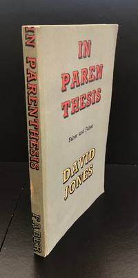 In Parenthesis : Proof Copy by David Jones - Proof copy - 1953-1961 - from Ashton Rare Books ABA, PBFA, ILAB (SKU: 11111112222233567)