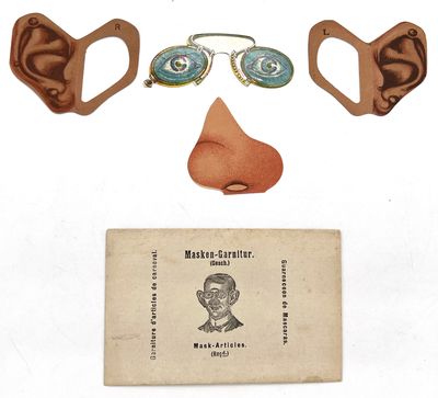 Mask-Articles" -- Novelty Paper Mask Disguise