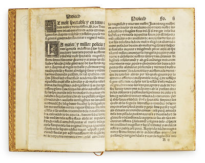 Libre de consells. - ["SCARCELY ANY SPANISH BOOK IS MORE RARE THAN THIS FIRST EDITION OF ROIG"] (photo 3)