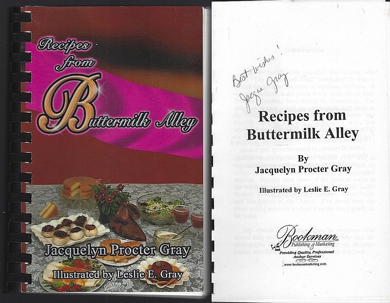 RECIPES FROM BUTTERMILK ALLEY