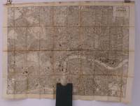 Bacon's New Map of Central London. Divided into Half Mile Squares and Circles. Scale: Four...