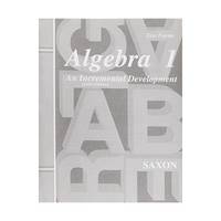 Algebra 1: Home School-tests