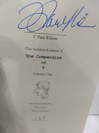 The Compendium of F -Three Volume Set -Matched Numbers (SIGNED) by F. Paul WIlson - 2021