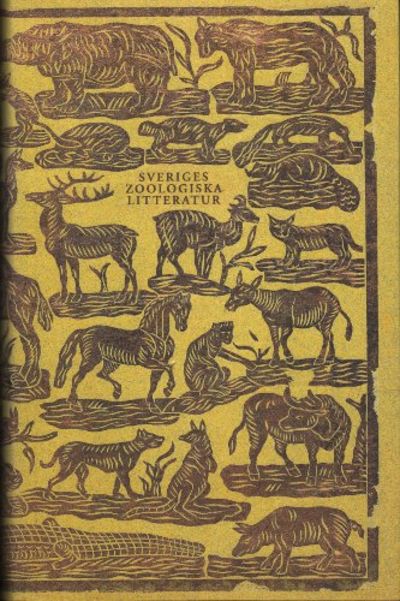 SVERIGES ZOOLOGISKA LITTERATUR. En berättande…