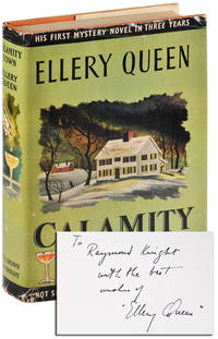 CALAMITY TOWN: A NOVEL - INSCRIBED by Queen, Ellery (pseud. of Frederic Dannay & Manfred Bennington Lee) - 1942