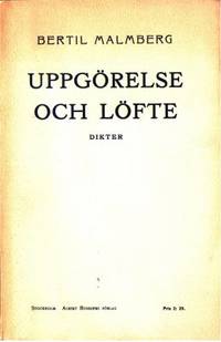 Uppgörelse och löfte.