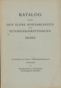 Katalog över den äldre boksamlingen vid…