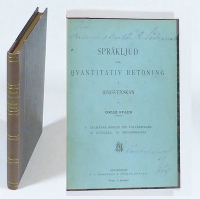 Språkljud och qvantitativ betoning i högsvenskan.…