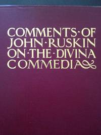 image of Comments of John Ruskin on The Divina Commedia