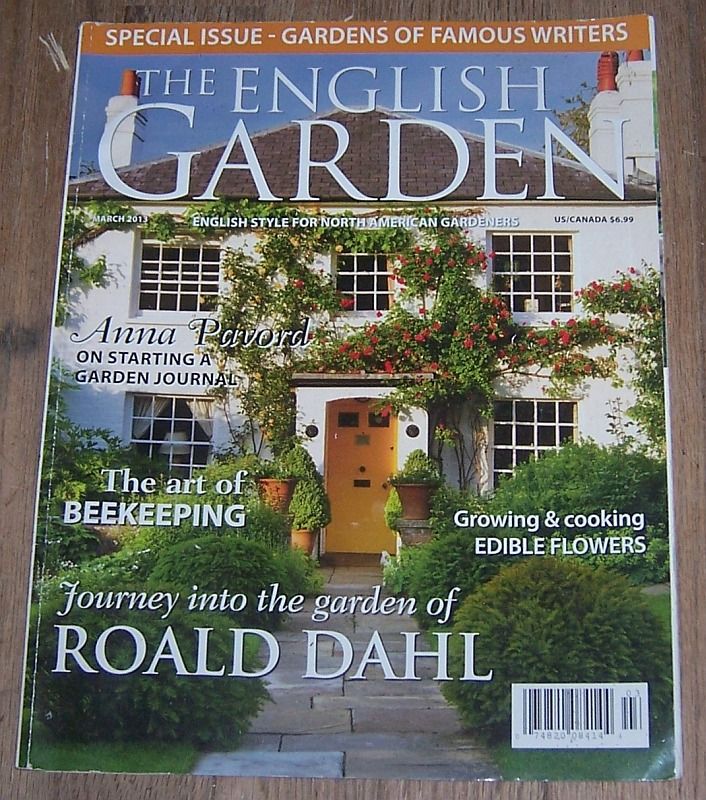 ENGLISH GARDEN MAGAZINE FEBRUARY MARCH 2013 English Style for North American Gardeners