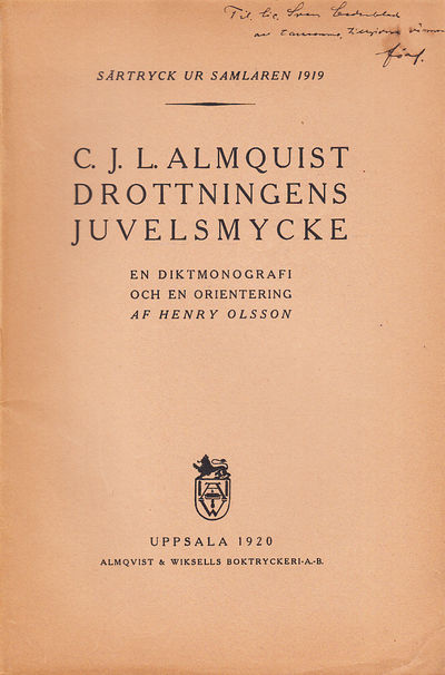 C.J.L. Almquist, Drottningens Juvelsmycke. En…