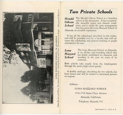 Children's Summer Resort, Castle Hot Springs Brochure