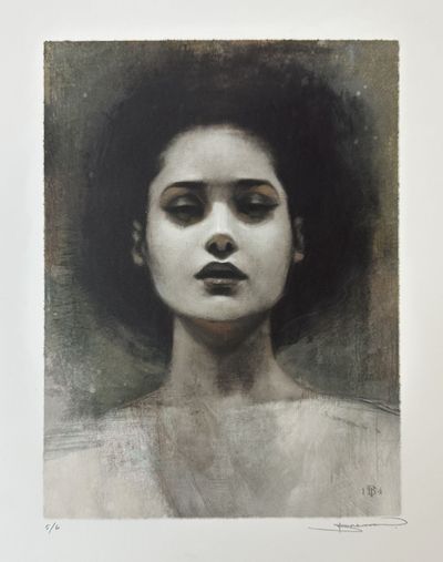 Limted Edition, 5/6. In Very Good condition. Artist signed in graphite to lower right. Measures 8 in...