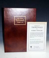 cover of Tribunals, Passages, 31-35 (signed in a Limitation of 26 copies)