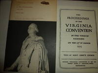 A Chronology of Virginia and the War of Independence 1763-1783 by John E Selby - Paperback - 1973 - from Charity Bookstall (SKU: 000482)