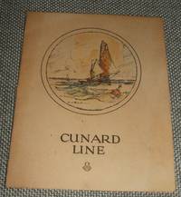 Original 1927 Dinner Ships Dinner menu from The R.M.S. Laconia by Cunard Line - 1927