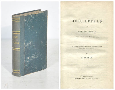 Jesu lefnad. Efter originalets 4:de upplaga.…