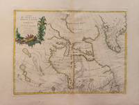 image of La Baja d'Hudson Terra di Labrador e Groenlandia con le Isloe Adiacenti di nuova Projezione