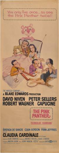 The Pink Panther (Original insert poster for the 1963 film)