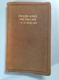 cover of ENGLISH SONGS AND BALLADS