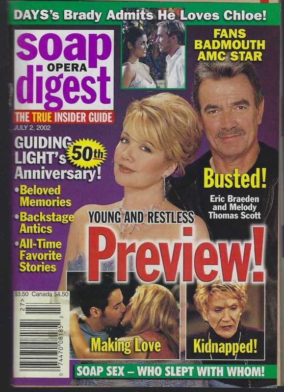 SOAP OPERA DIGEST JULY 2, 2002