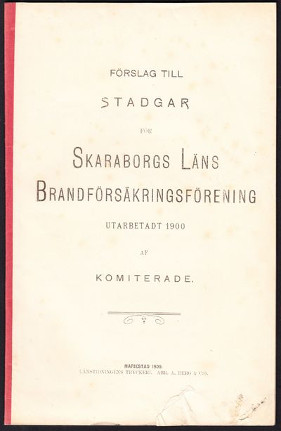 Förslag till stadgar för Skaraborgs läns…