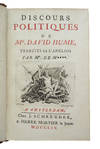 View Image 2 of 3 for Discours politiques De Mr. David Hume, Traduits de L'Anglois par Mr. De M Inventory #69059