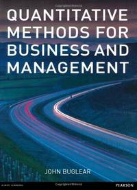 Quantitative Methods for Business & Management