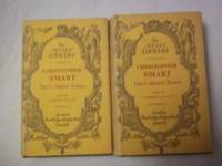 image of The Collected Poems of Christopher Smart. Edited with an Introduction and Critical Comments By Norman Callan. The Muses' Library. TWO VOLUME SET.