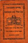 Palmer Bros. Catalog and Price List Dynamos ... Motors, Electro Plating Machines ....