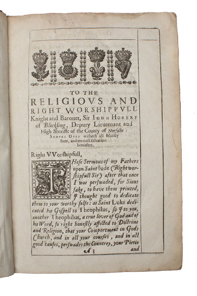 An explanation of the generall Epistle of Saint Iude. Delivered in one and forty sermons, by that learned, reverend, and faithfull servant of Christ, Master Samuel Otes, parson of Sowthreps in Norfolke. (photo 3)