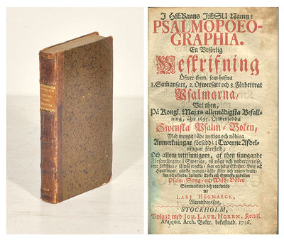 Psalmopoeographia. En utförlig beskrifning öfwer…