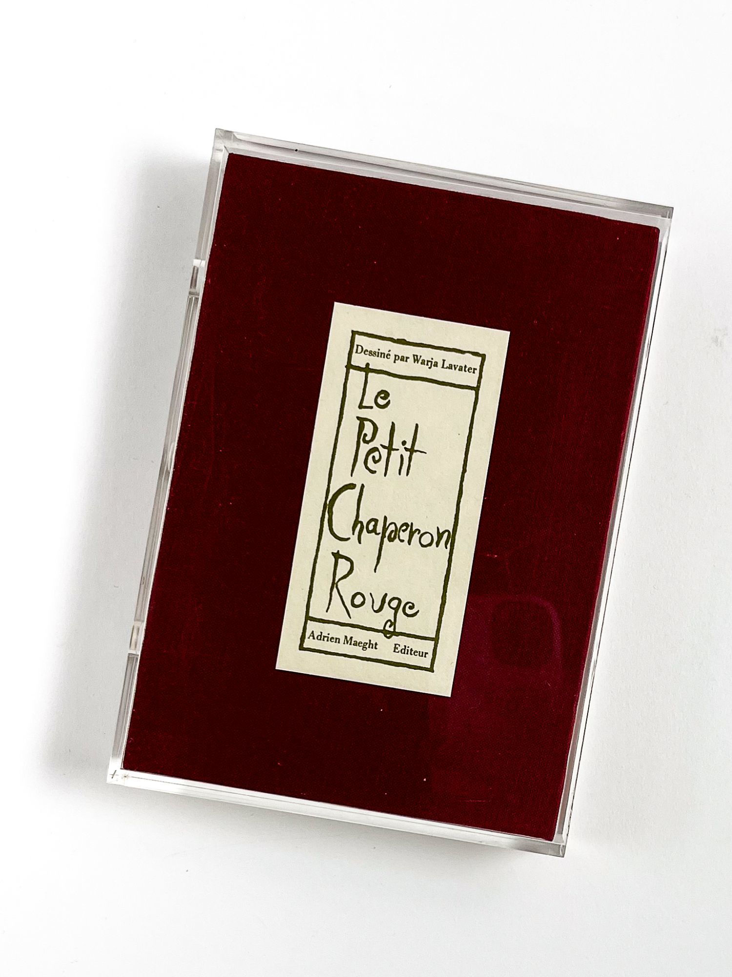 LE PETIT CHAPERON ROUGE by Lavater, Warja; [Perrault, Charles